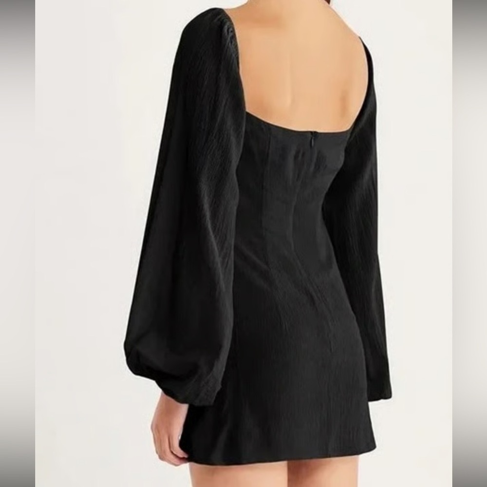 Chic Black Backless Dress for Women